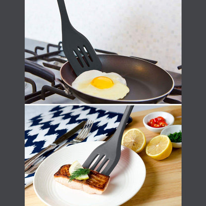 1PC SILICON NON-STICK HEAT RESISTANT KITCHEN TURNER PREMIUM TURNER ( 21cm).