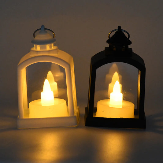 Led Light Lantern (Laltain) Lamp (2 Pc)