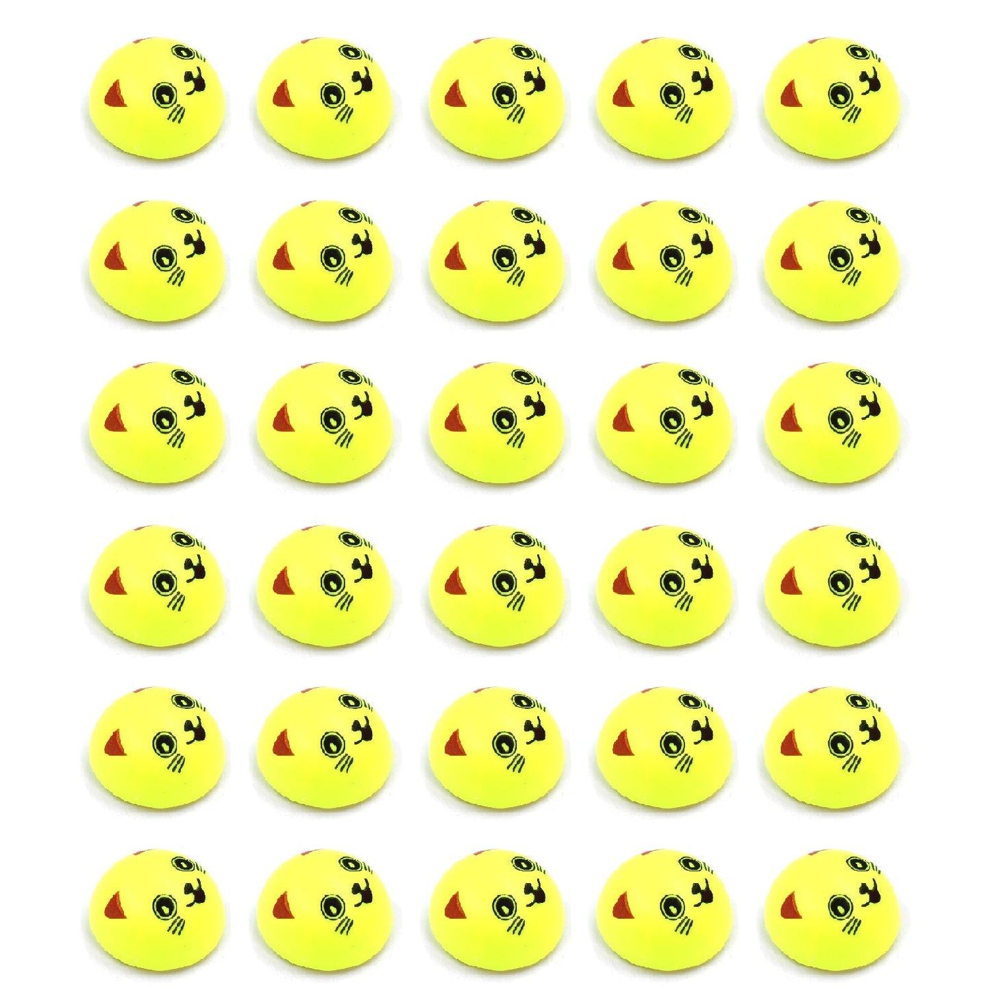 4419 30PCS PULL BACK SMILEY TOY 