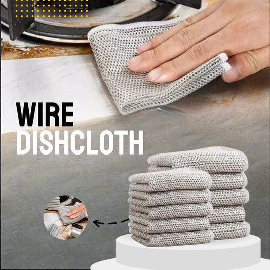 Non -scratch Multifunctional Wire Dishcloth  PACK OF 5PC (BUY 5 GET 5)