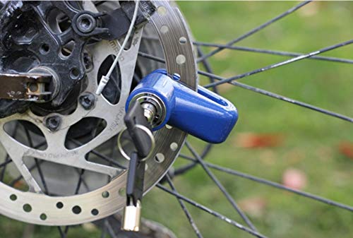 1514 Wheel Padlock Disc Lock Security for Motorcycles Scooters Bikes 