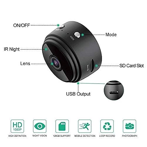 SECURITY CAMERA WITH AUDIO