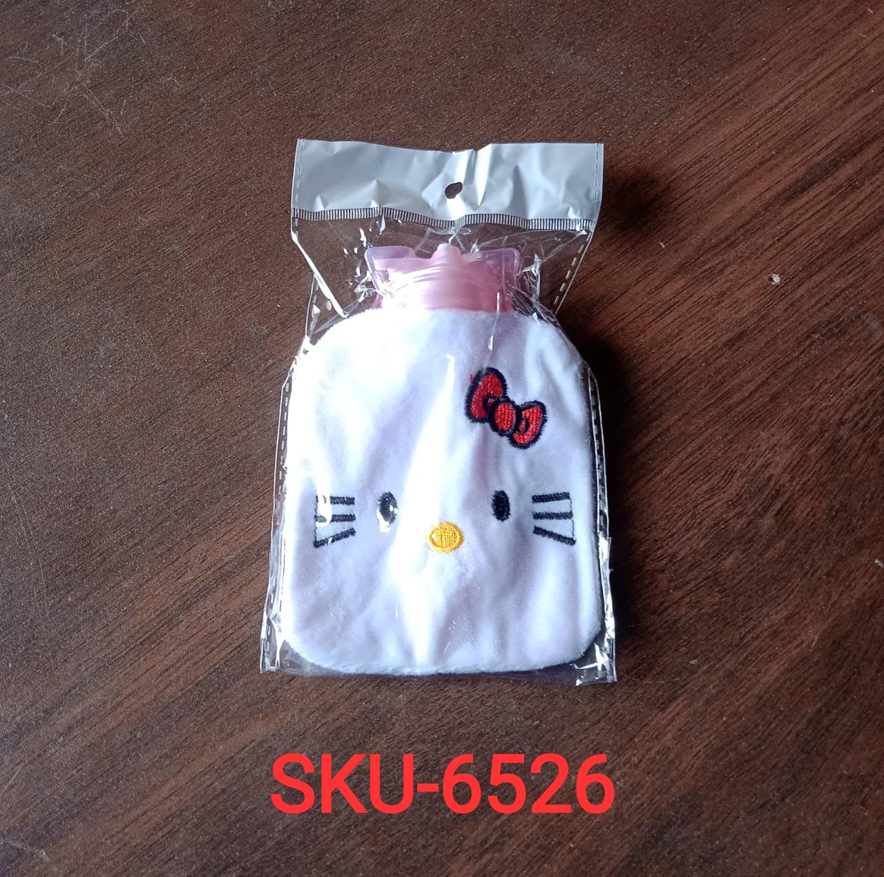 6526 White Hello Kitty small Hot Water Bag with Cover for Pain Relief, Neck, Shoulder Pain and Hand, Feet Warmer, Menstrual Cramps. 