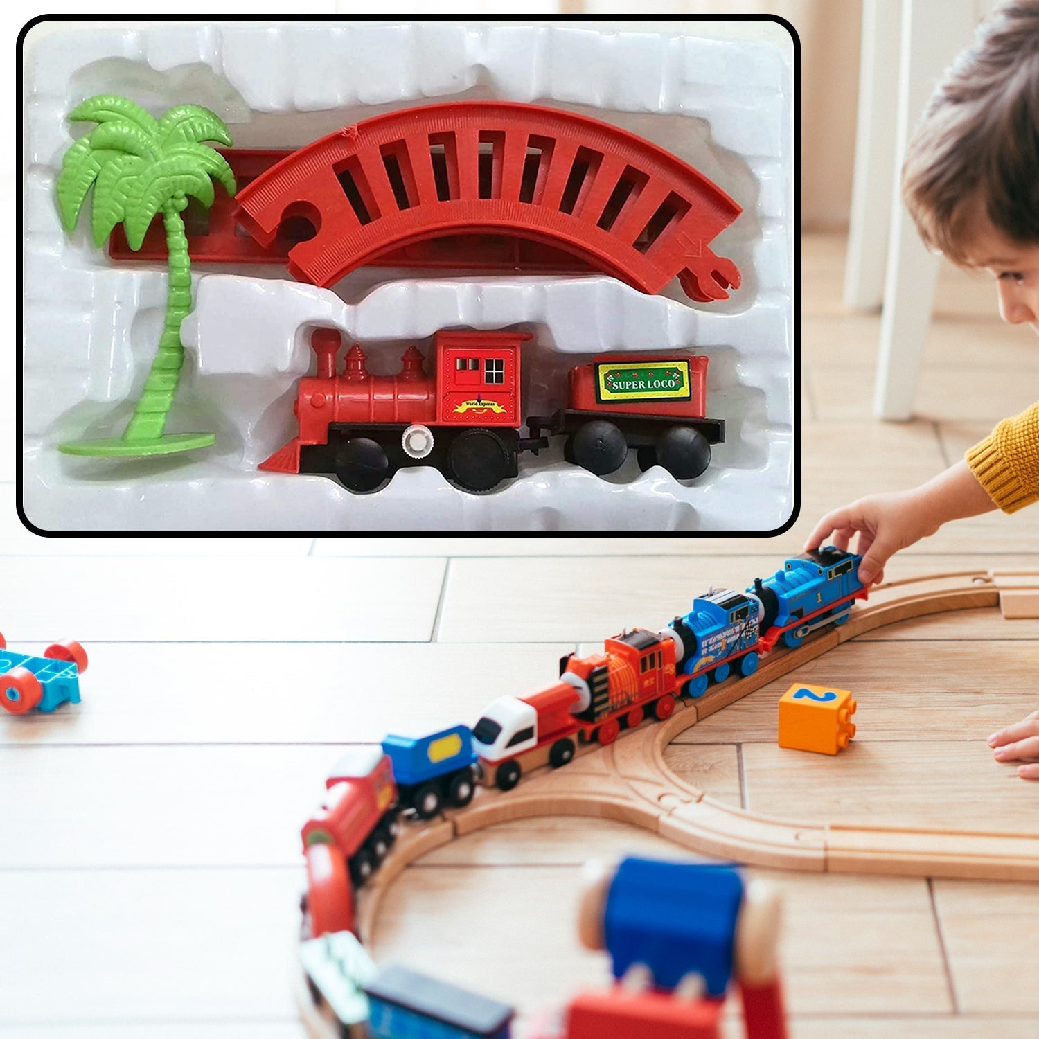 4470 World Express Mini Train Play Set for kids 