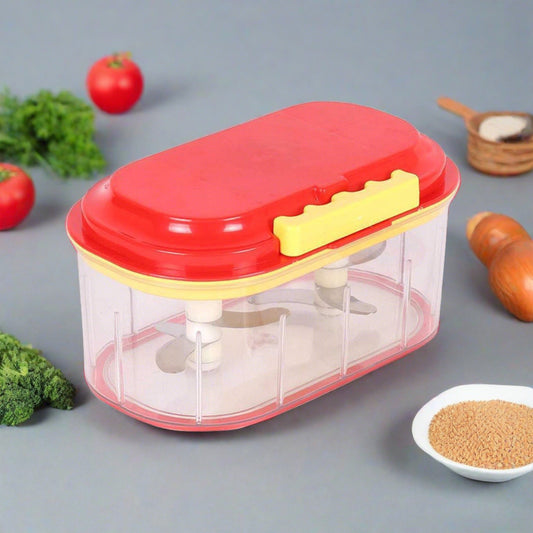 0071 Plastic Vegetable Chopper  (1000 ml) TOP TREND DEALS