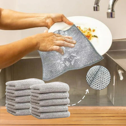 Non -scratch Multifunctional Wire Dishcloth  PACK OF 5PC (BUY 5 GET 5)