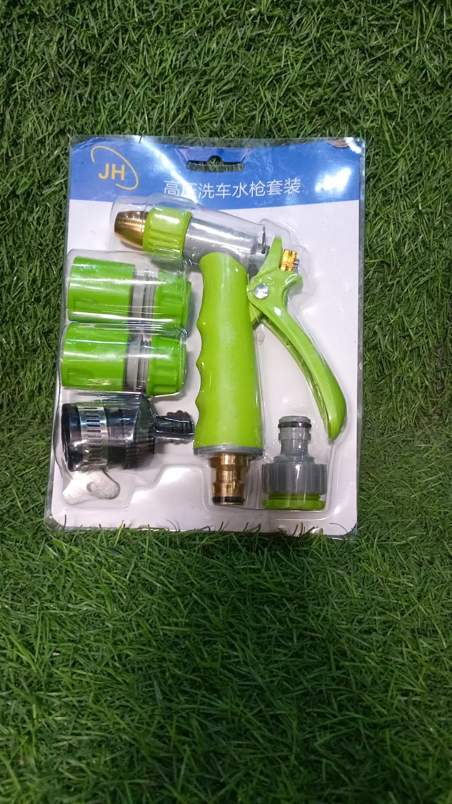 Water Spray Nozzle, Hose Sprayer, High Pressure Long Range Zinc Alloy Rotatable for Gardening Spray Adjustable High Pressure Car Washer Washing Water Spray Gun