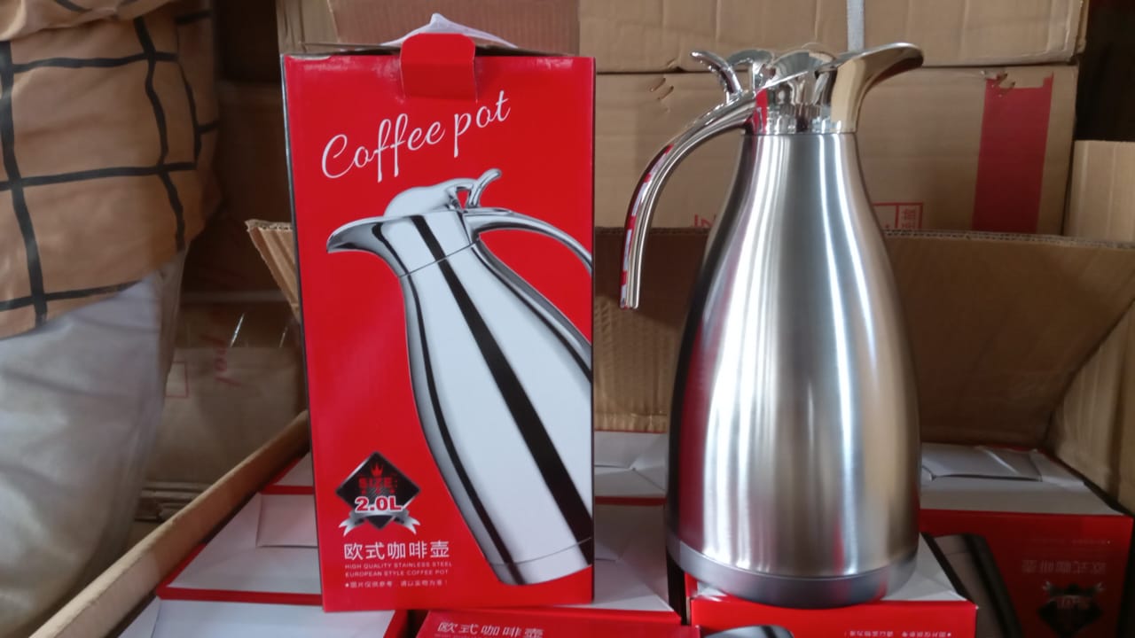 Vacuum Insulated Kettle Jug (Stainless Steel): 1.5L, 2L, 2.5L Sizes