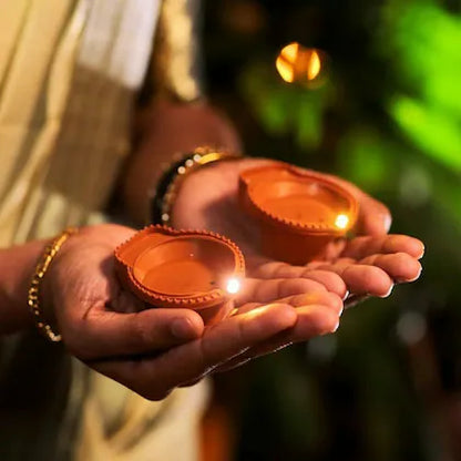 🪔 Reusable Diya Light with Water Sensor