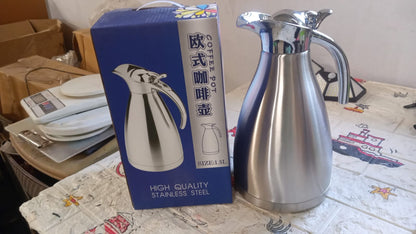 Vacuum Insulated Kettle Jug (Stainless Steel): 1.5L, 2L, 2.5L Sizes